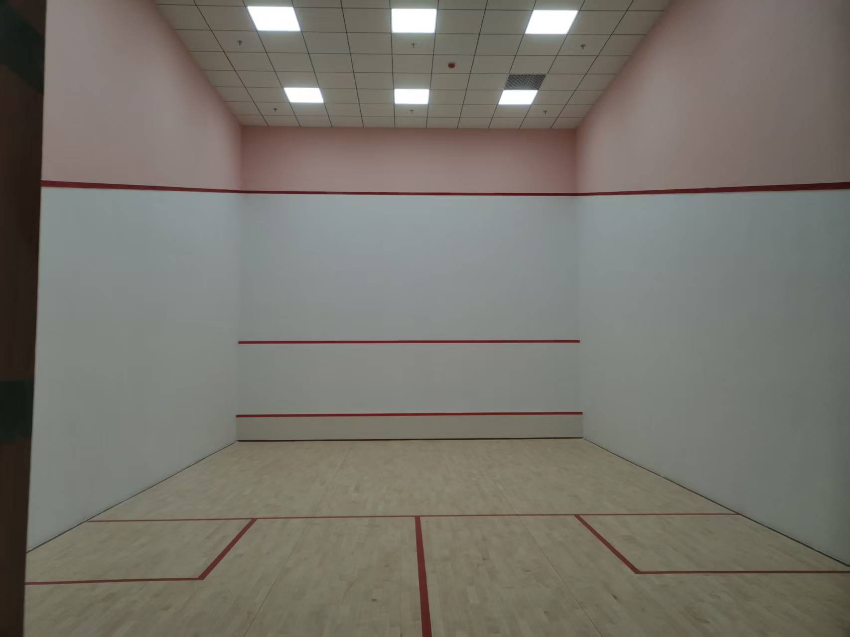 三亚金鸡岭岭海会所壁球馆